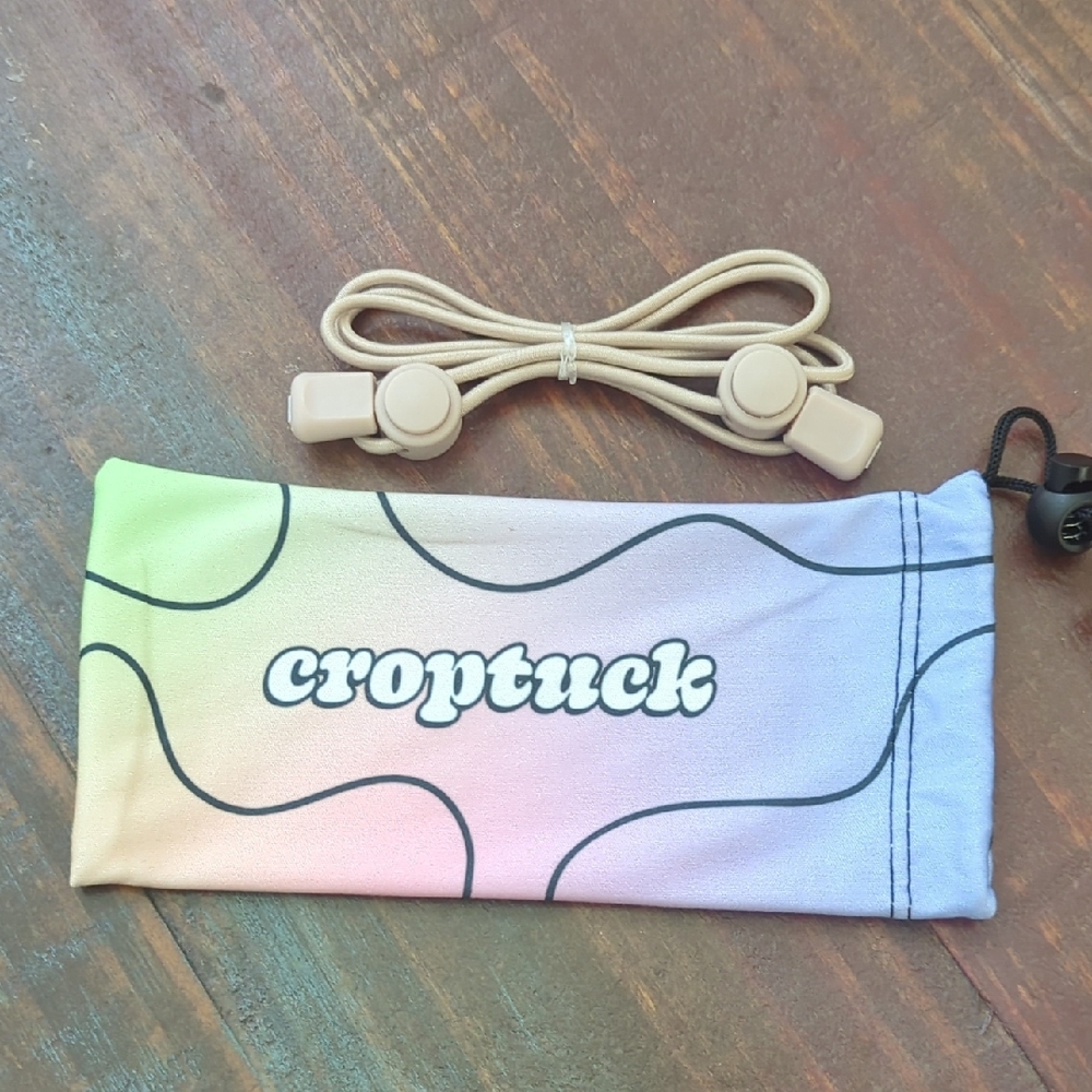 Croptuck Belt, Size M, Adjustable. NEW